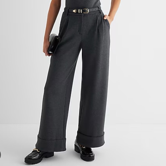 Express Pants - NWT Express Gray Wide Leg pant sz 10